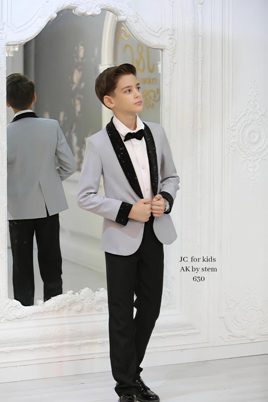 Boys luxury suit - styled view