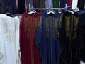Women's Gold Bead Embroidered Kaftan Abaya - Multiple Colors