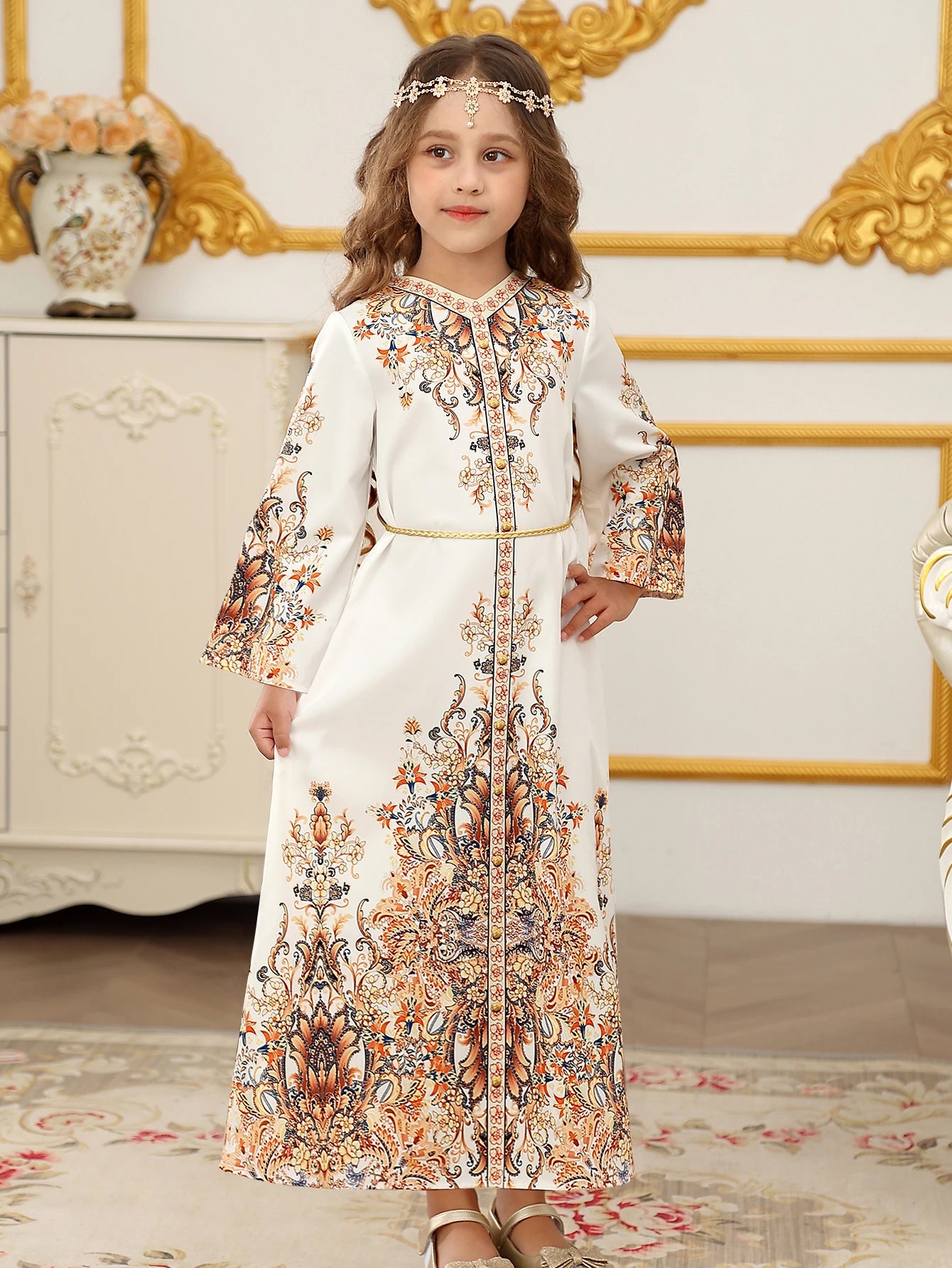 Girls' Long Sleeve Prayer Dress