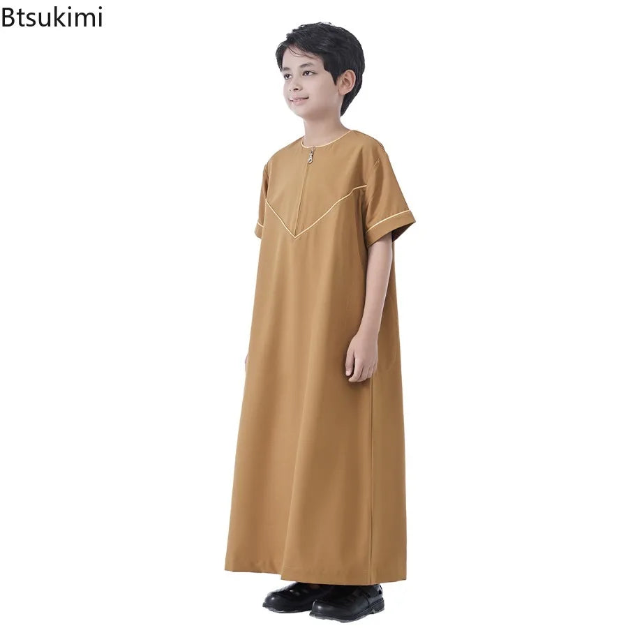 Boys' Saudi Dishdasha Robe