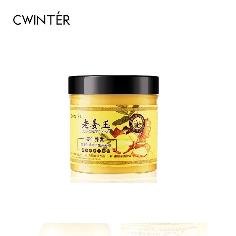 Ginger King Soft and Balanced Shampoo 500ml Smooth Hair Mask Hydrating Moisturizing Wash Kit