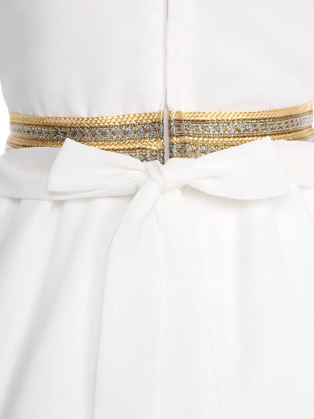 Girls' Printed Abaya Gown