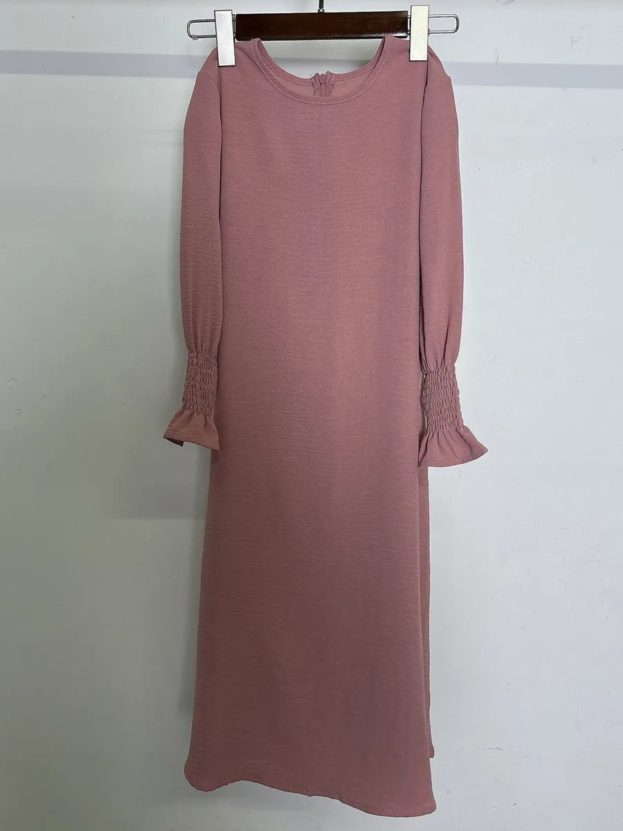 Girls' Ruffle Abaya Dress