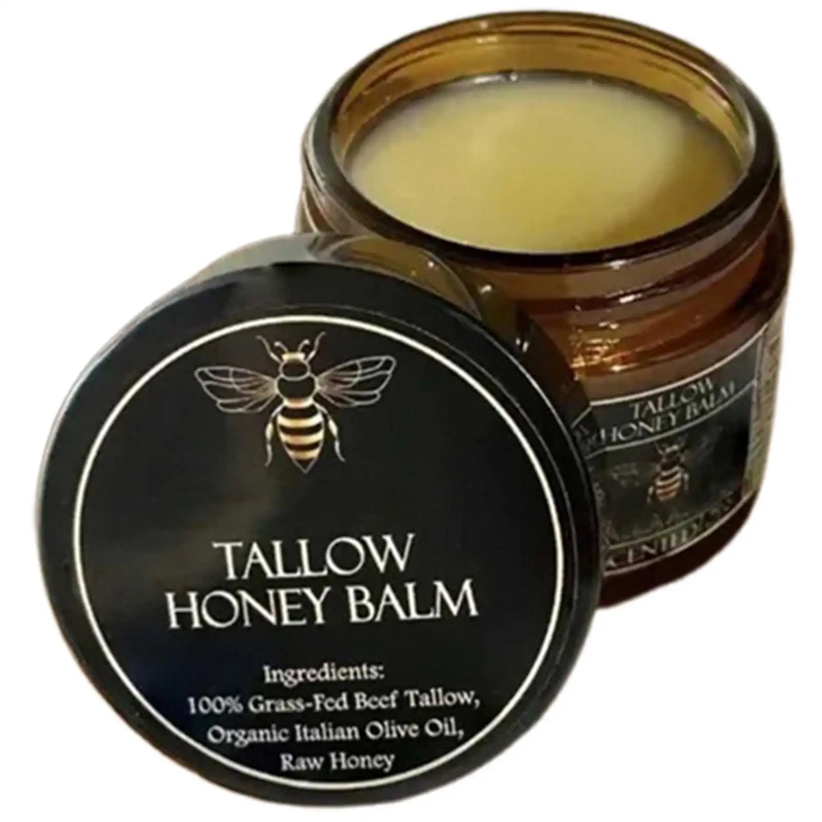 Grass-Fed Tallow & Honey Moisturizing Balm