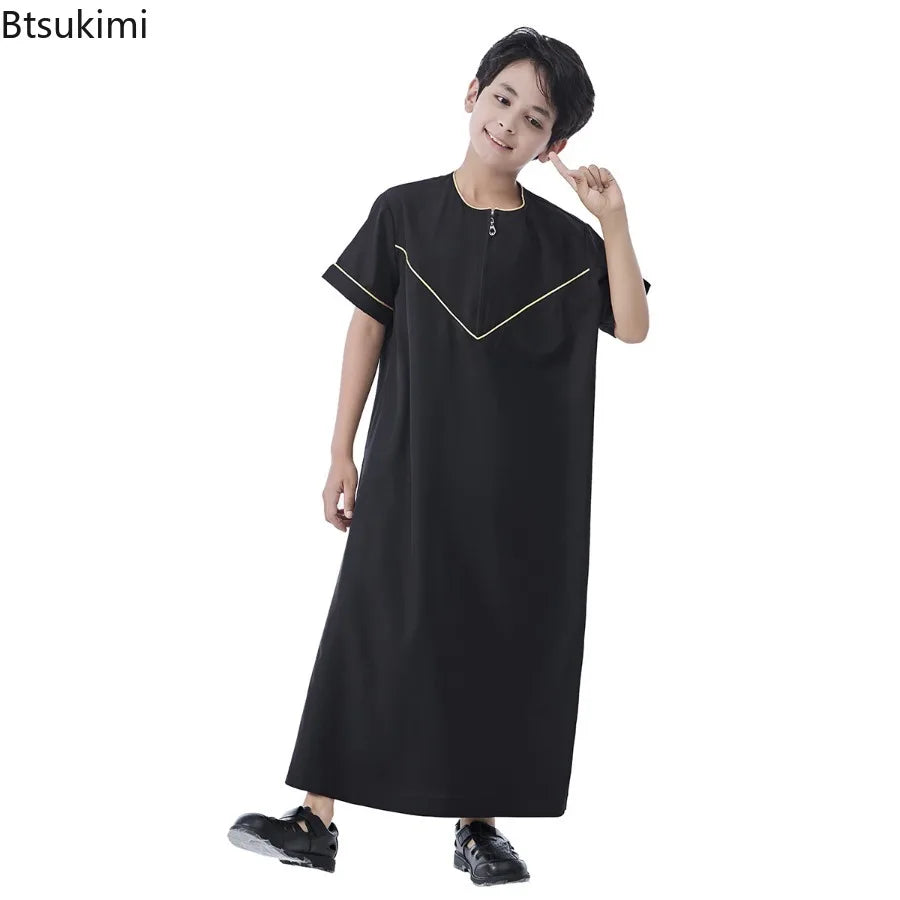 Boys' Saudi Dishdasha Robe