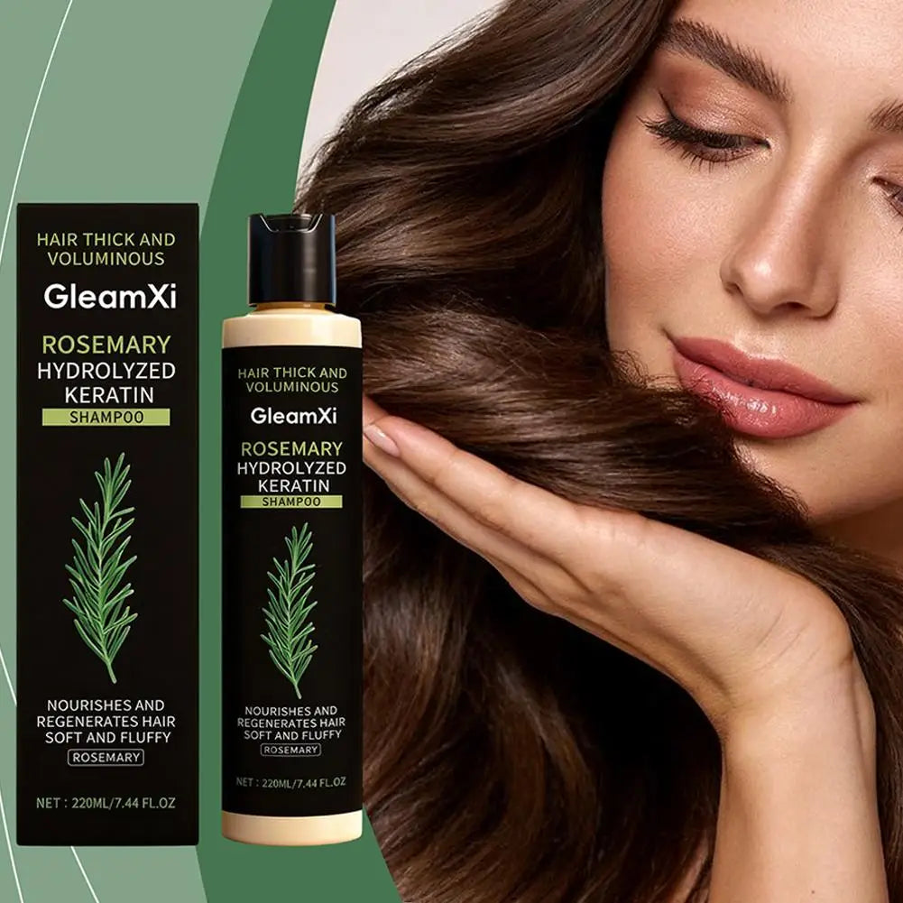 100ml/220ml Rosemary Shampoo Organic Thickening Oil Hair Growth for Thinning Hair & Hair Loss Volumizing Natural Shampoo