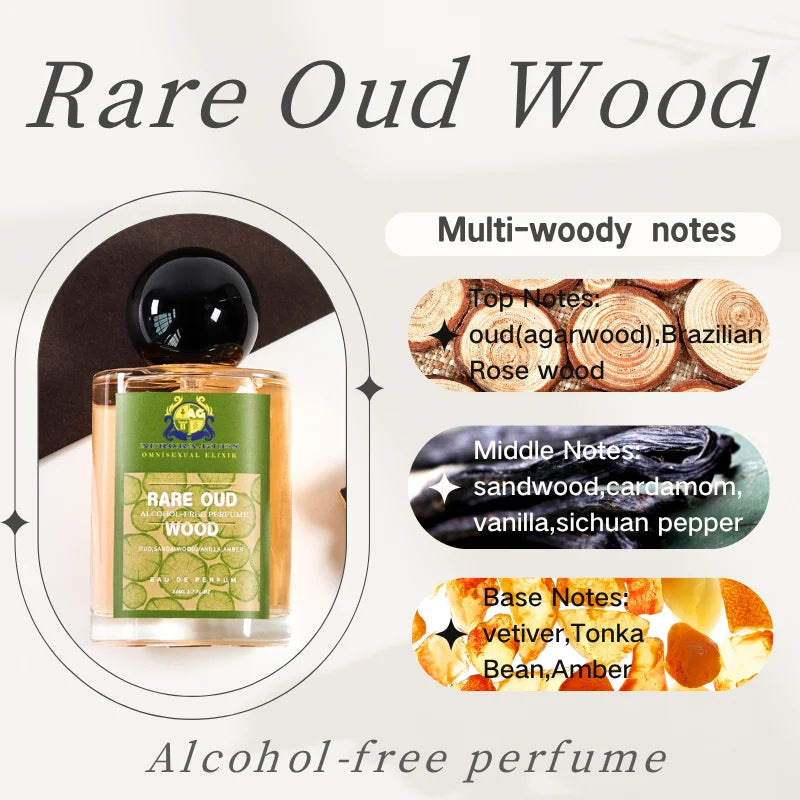 Rare Oud Eau de Parfum – Luxury Woody Perfume Oil 50ml