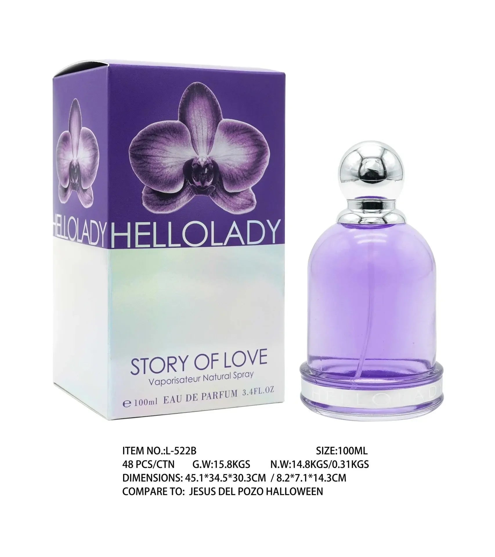 Luxury Women's Floral Eau de Parfum