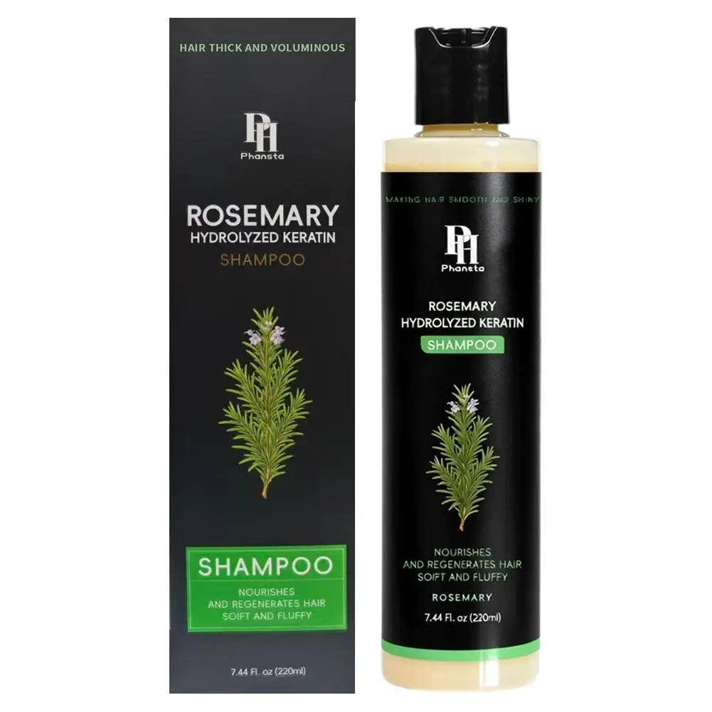 100ml/220ml Rosemary Shampoo Organic Thickening Oil Hair Growth for Thinning Hair & Hair Loss Volumizing Natural Shampoo