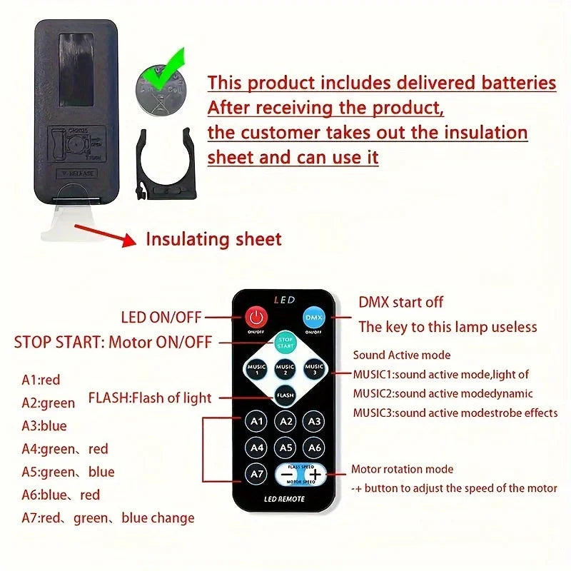 أضواء الليل LED Galaxy Projector التحكم عن بعد 5V USB قابلة للشحن مصباح السماء المرصعة بالنجوم DMX الصوت النشط 7 أوضاع لتزيين غرفة الأطفال