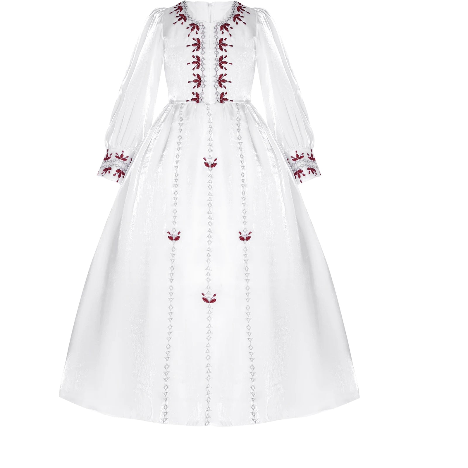Girls' Printed Abaya Gown