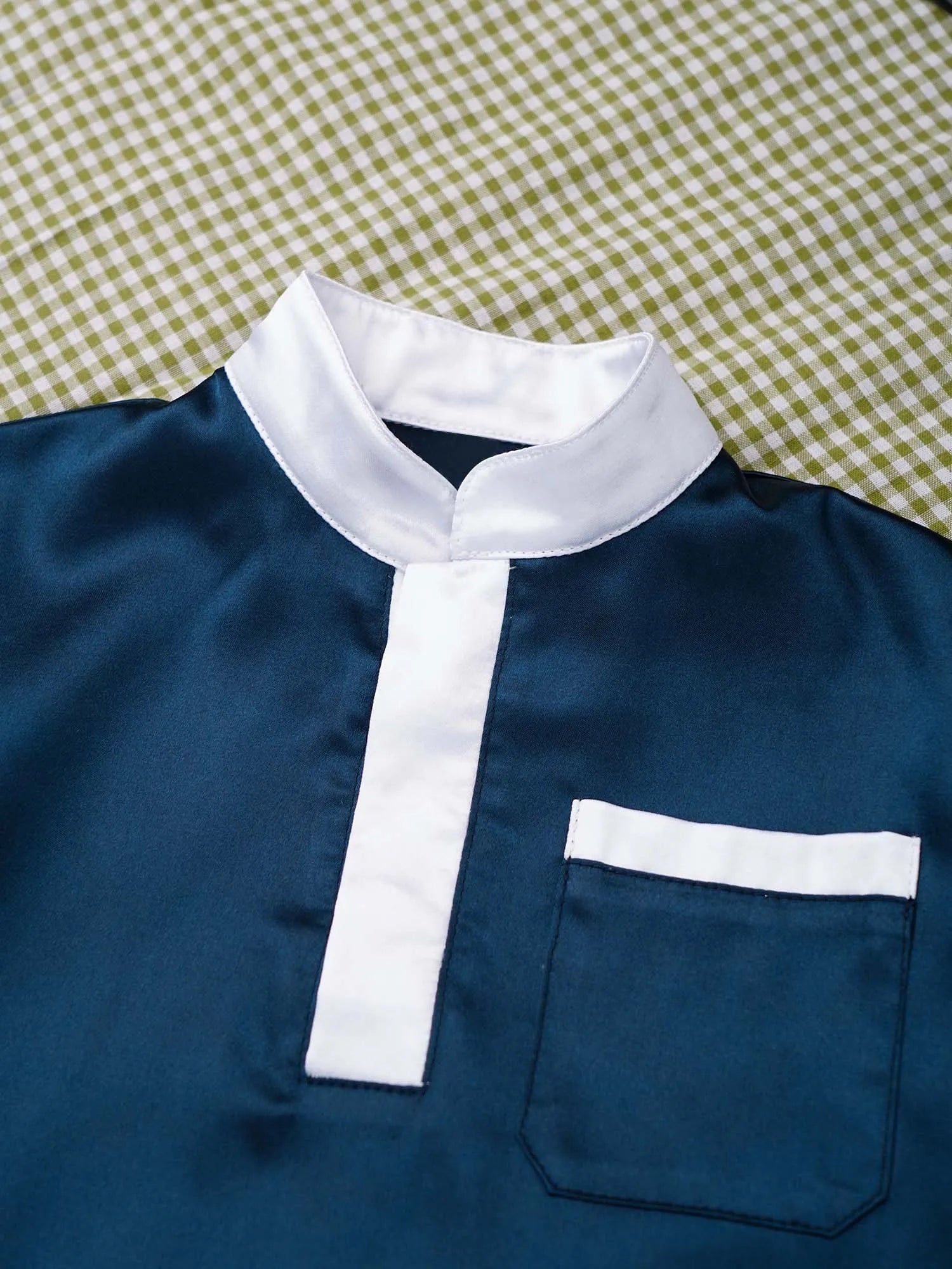 Baby Boys' Satin Kaftan Thobe