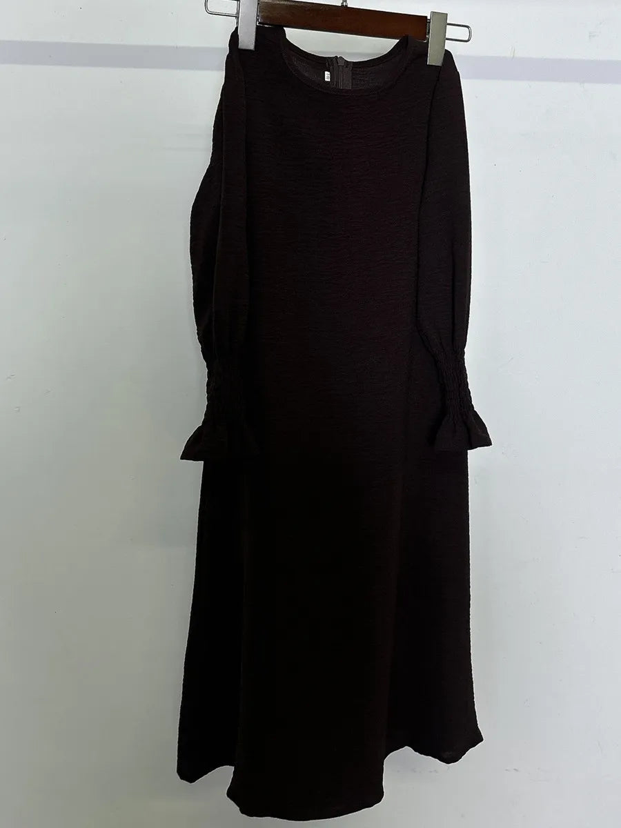 Girls' Ruffle Abaya Dress