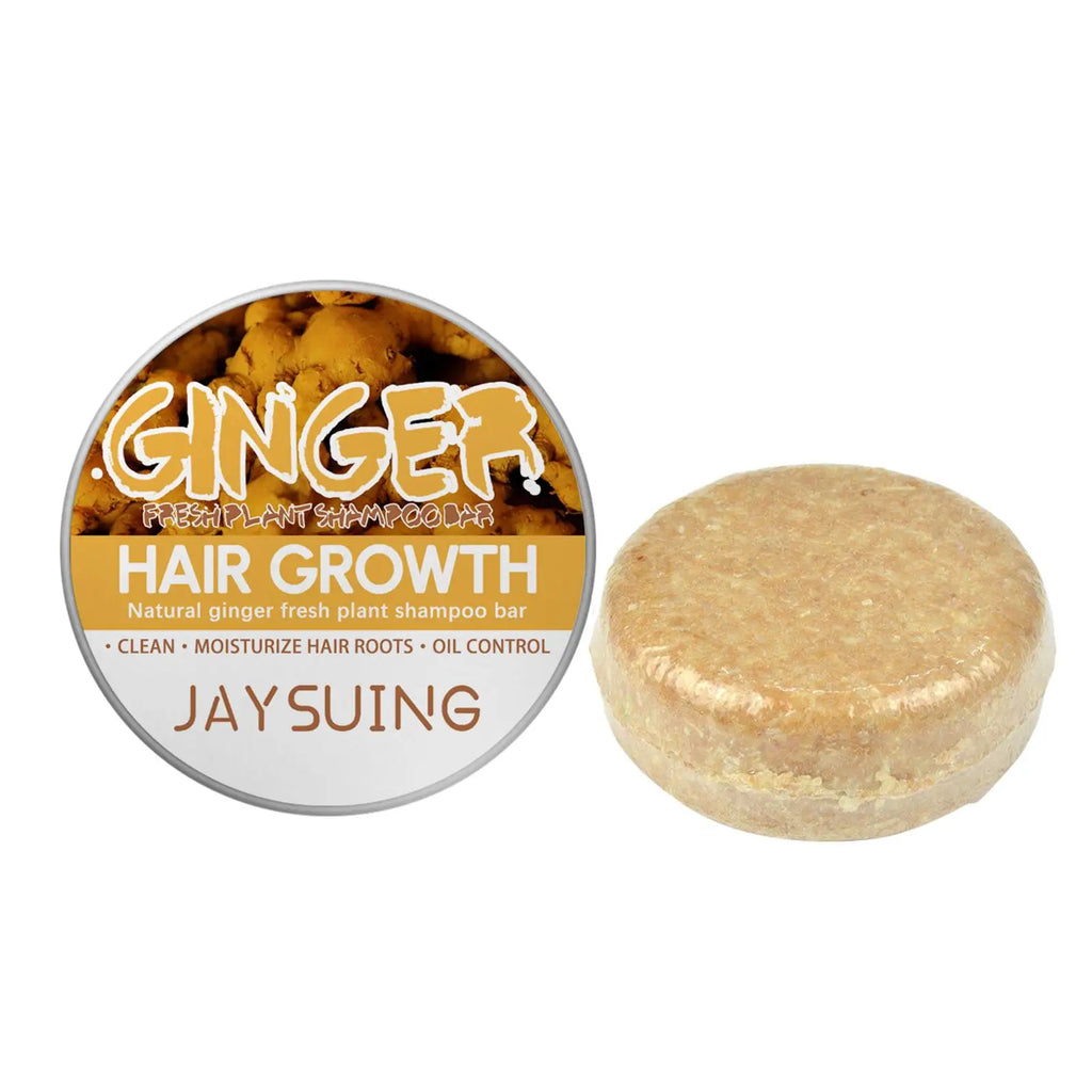 Ginger Shampoo Soap Handmade Hair Shampoo Soap Strengthen Hair Roots Cold Processed Shampoo Bar Plant Hair Shampoos Hair Care