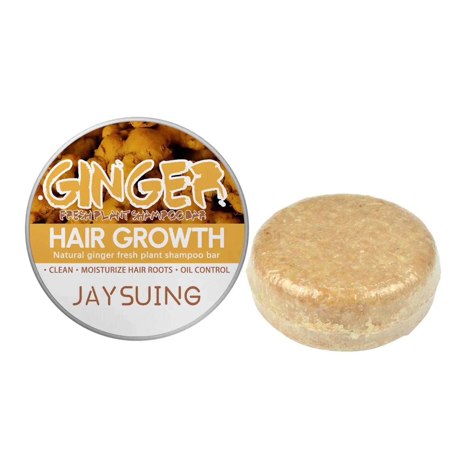 Ginger Shampoo Soap Handmade Hair Shampoo Soap Strengthen Hair Roots Cold Processed Shampoo Bar Plant Hair Shampoos Hair Care