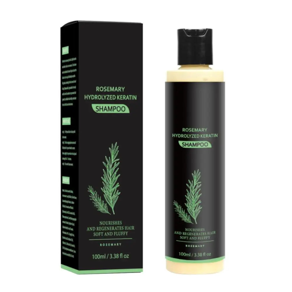 100ML Rosemary Hair Shampoo Volumizing and Thickening Strengthening and Oil Control Nourishes and Repairs Hair Oil Adds Volume