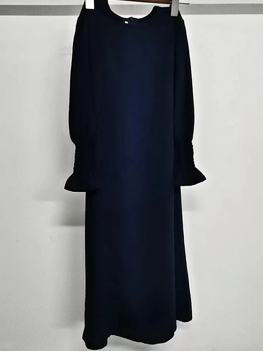 Girls' Ruffle Abaya Dress