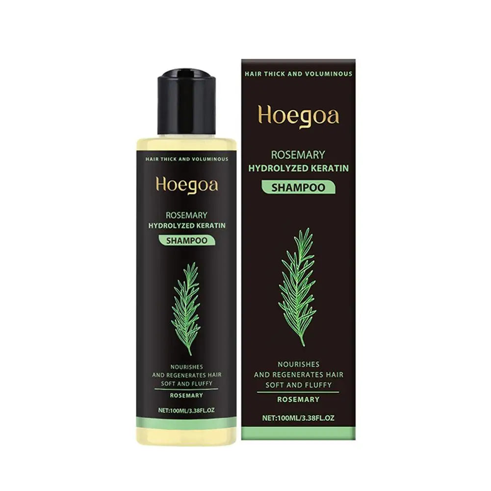 100ML Rosemary Hair Shampoo Volumizing and Thickening Strengthening and Oil Control Nourishes and Repairs Hair Oil Adds Volume