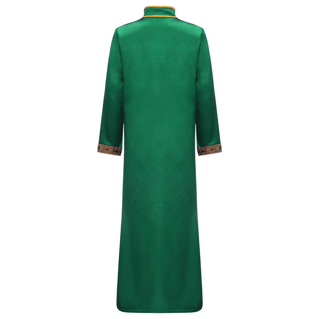 Boys' Gold Embroidery Kaftan