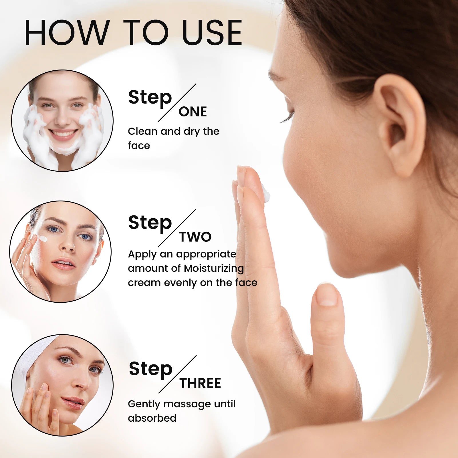 4-in-1 Anti-Wrinkle Rice Cream – Ceramides, Rice Bran Oil & Vitamin E