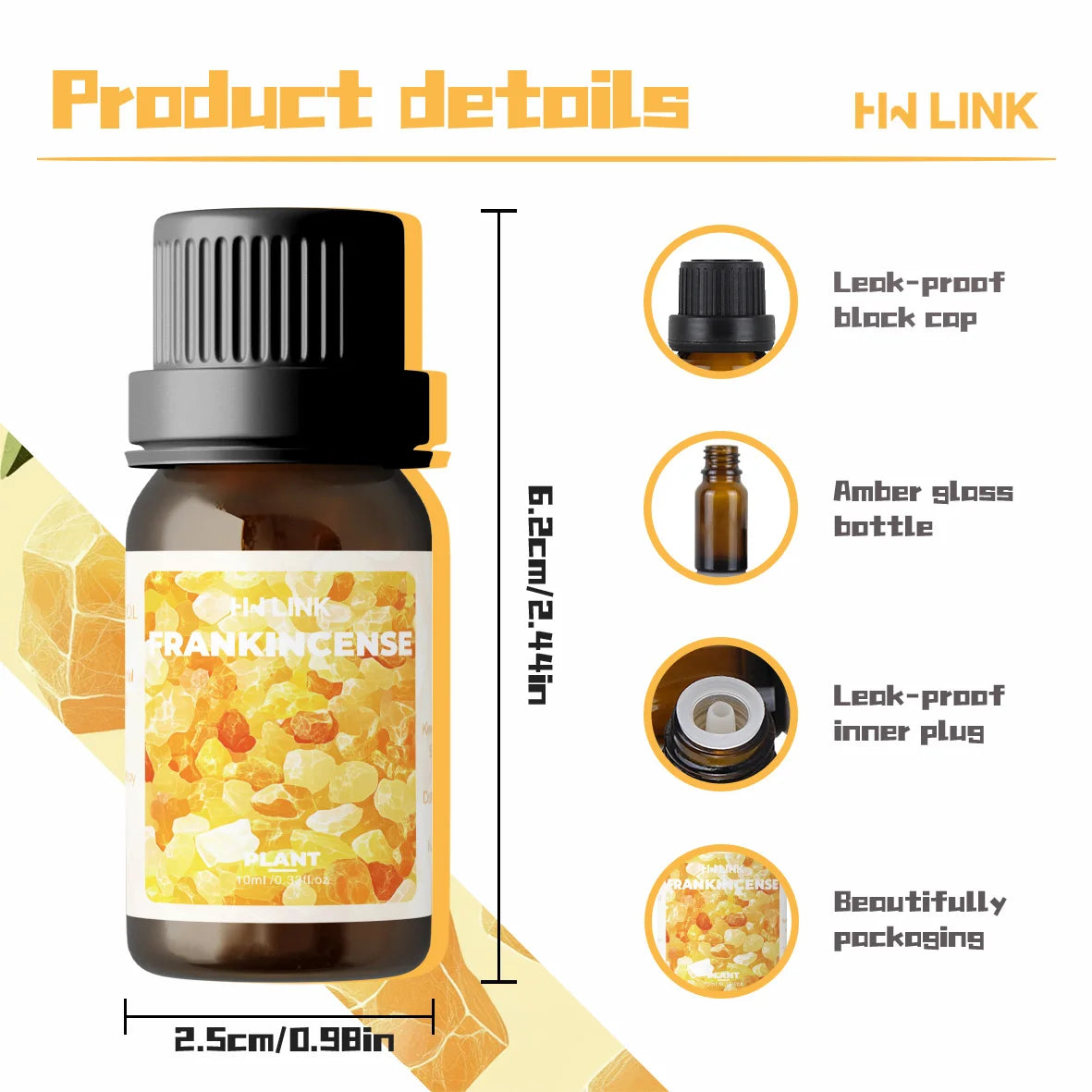 Pure Frankincense Oil 10ml