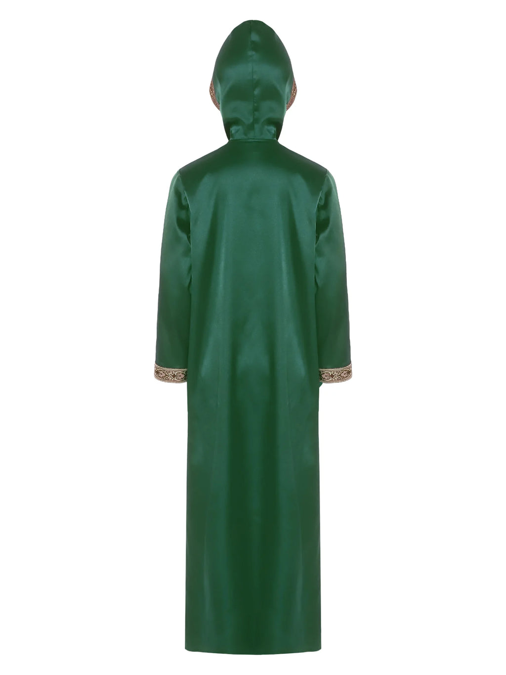 Boys' Hooded Embroidered Robe