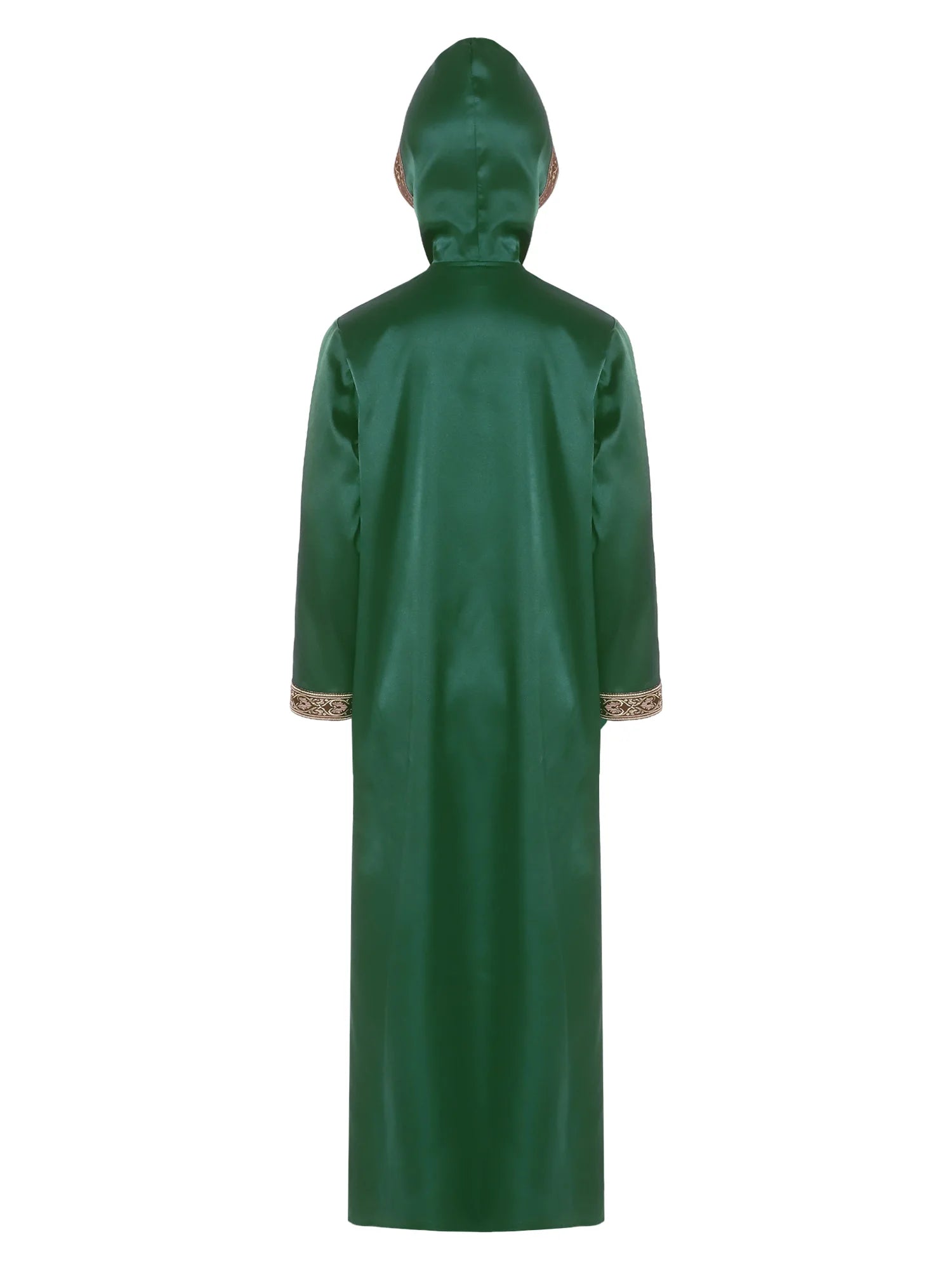 Boys' Hooded Embroidered Robe
