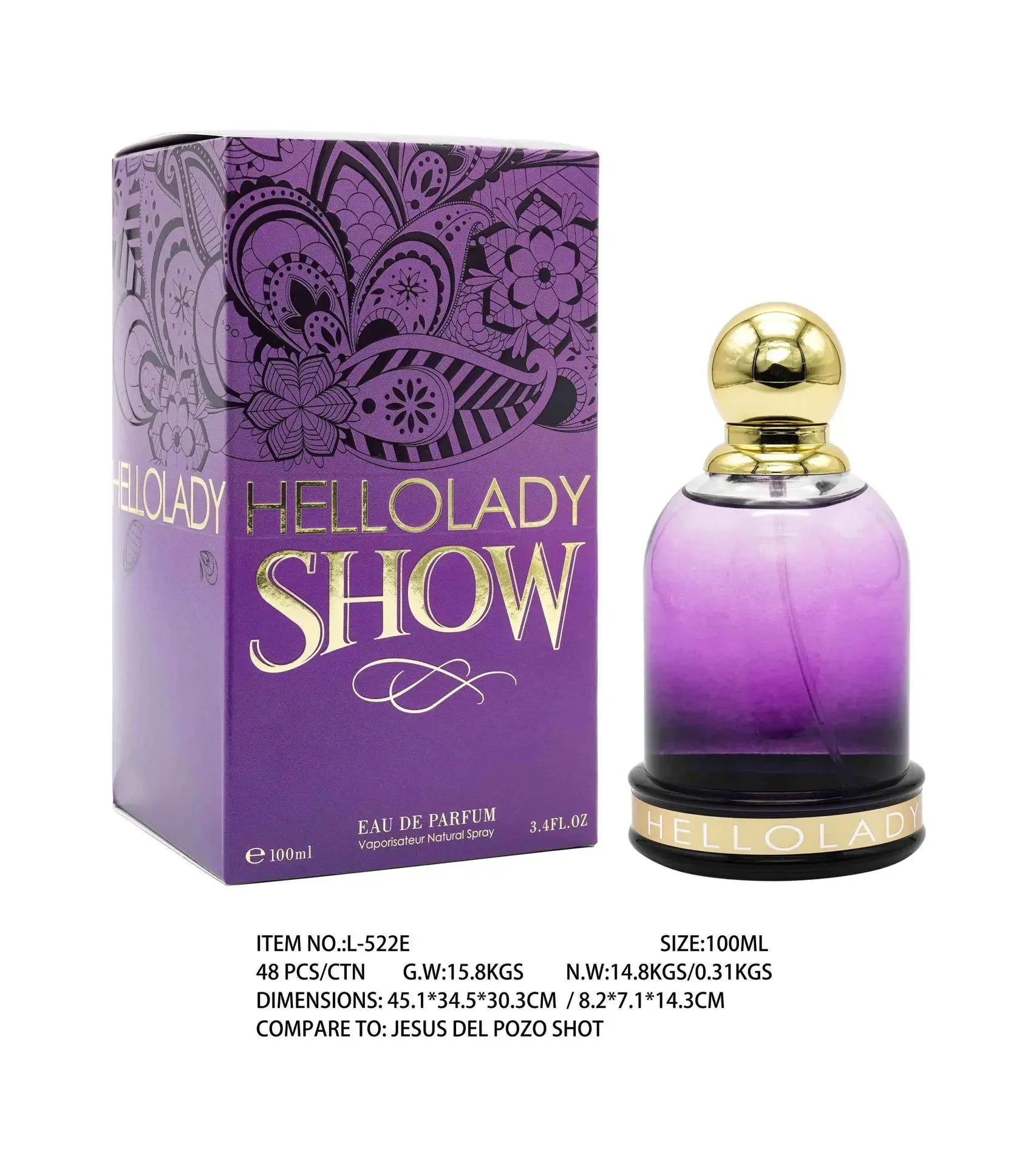 Luxury Women's Floral Eau de Parfum