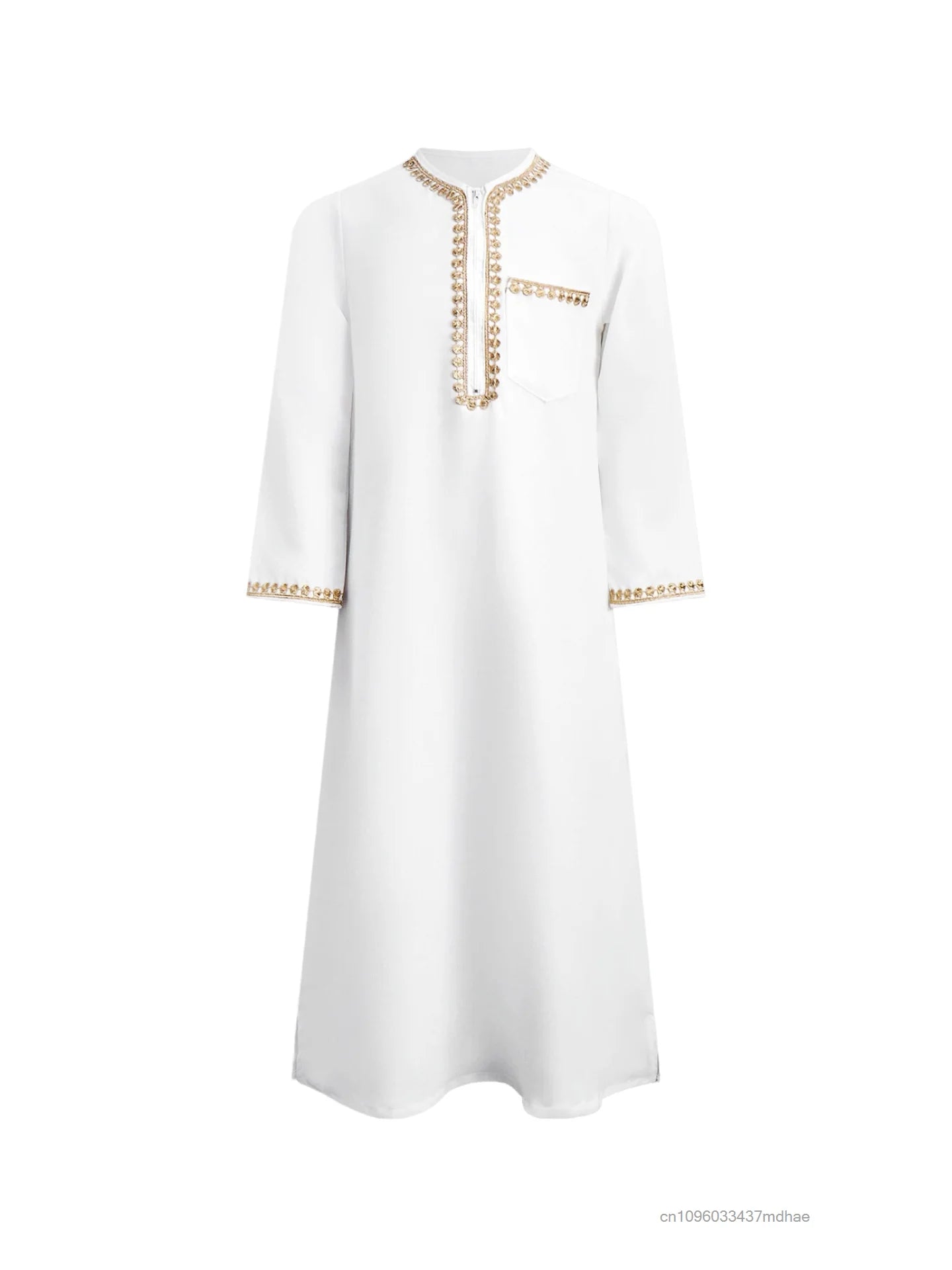 Boys' Embroidered Arabic Thobe