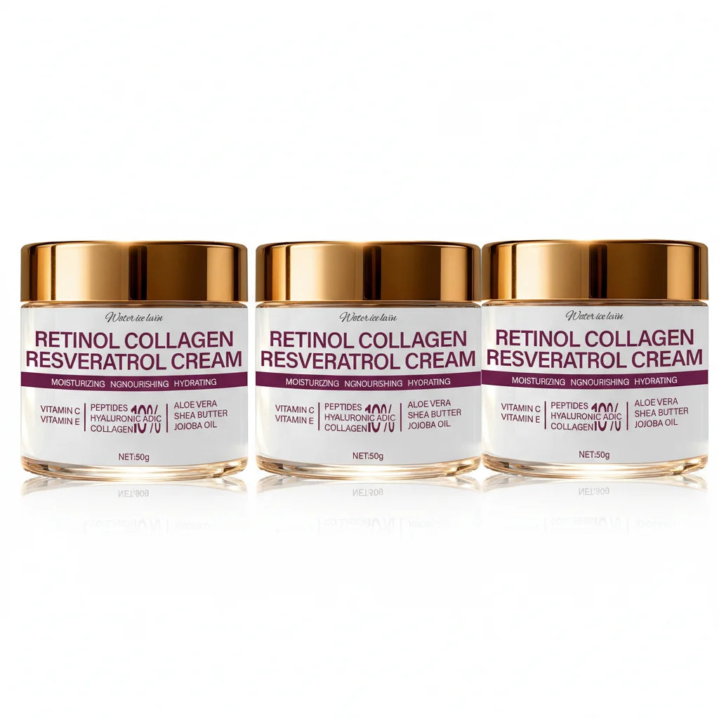 Retinol & Collagen Face Cream – Hydrating Firming Moisturizer with Vitamin C