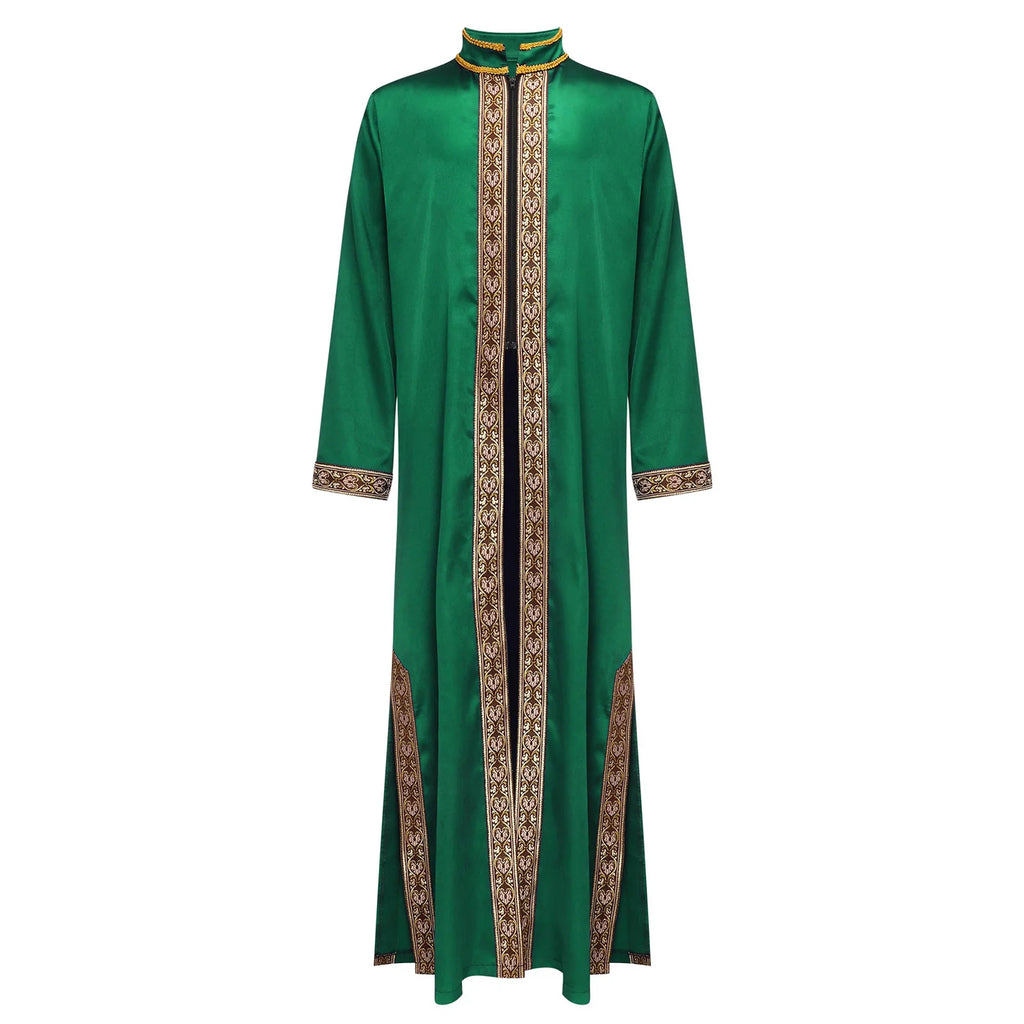 Boys' Gold Embroidery Kaftan