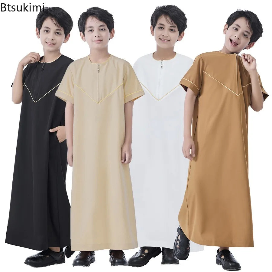 Boys' Saudi Dishdasha Robe