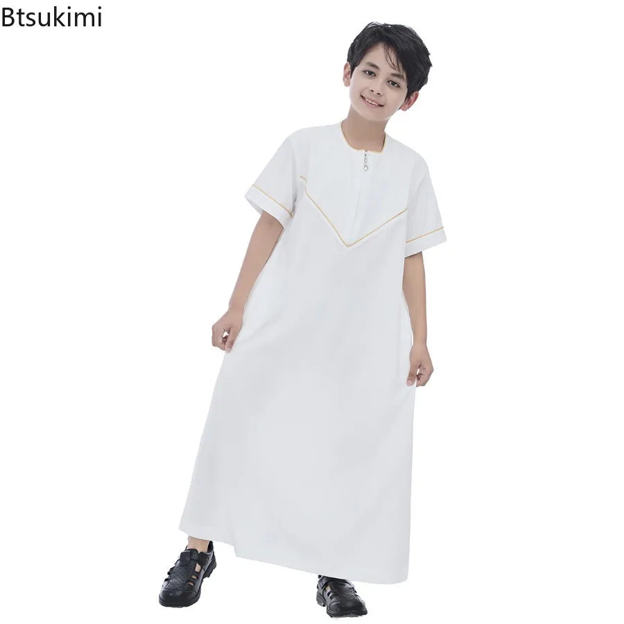 Boys' Saudi Dishdasha Robe