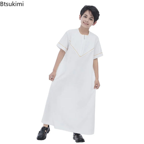 Boys' Saudi Dishdasha Robe