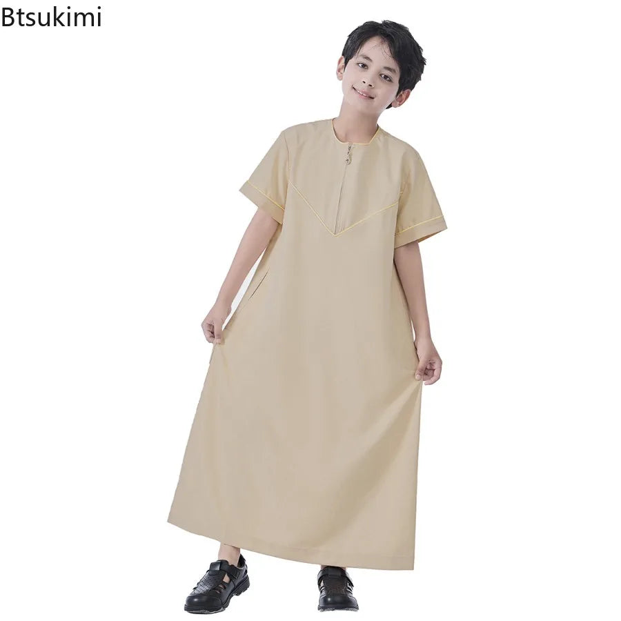 Boys' Saudi Dishdasha Robe