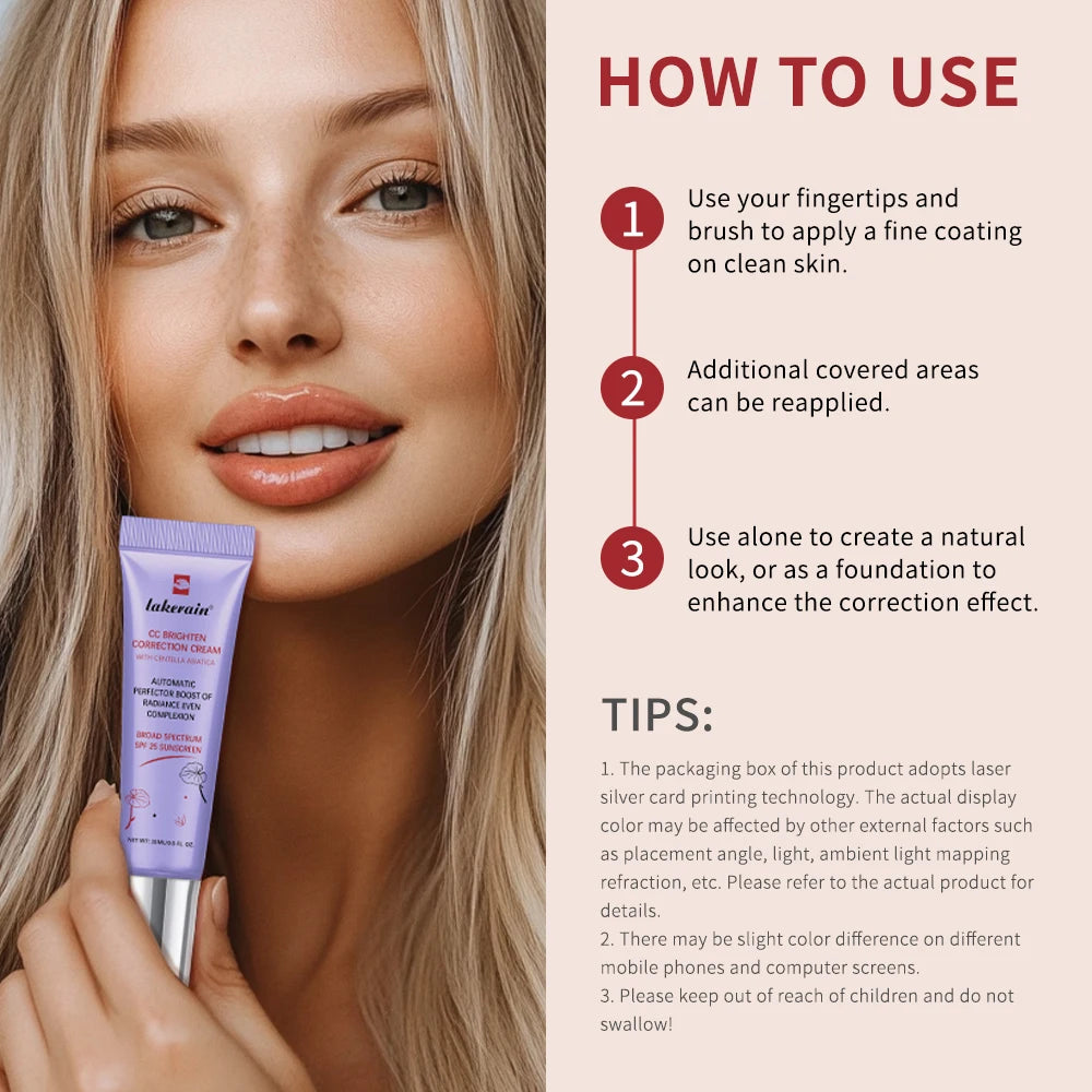 Korean CC Cream Color-Changing Foundation