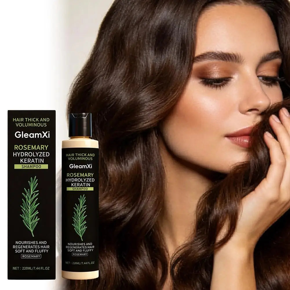 100ml/220ml Rosemary Shampoo Organic Thickening Oil Hair Growth for Thinning Hair & Hair Loss Volumizing Natural Shampoo
