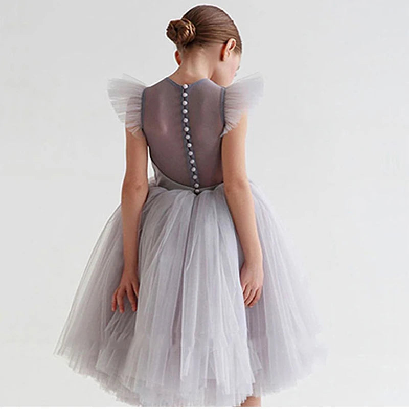 Girls' Princess Tulle Party Dress