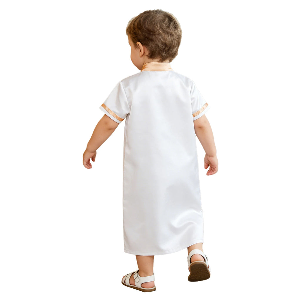 Baby Boys' Satin Kaftan Thobe