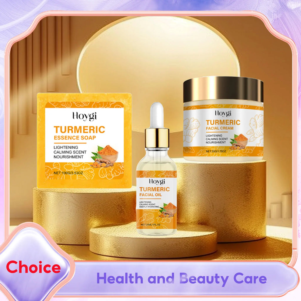 Turmeric Brightening Skincare Set