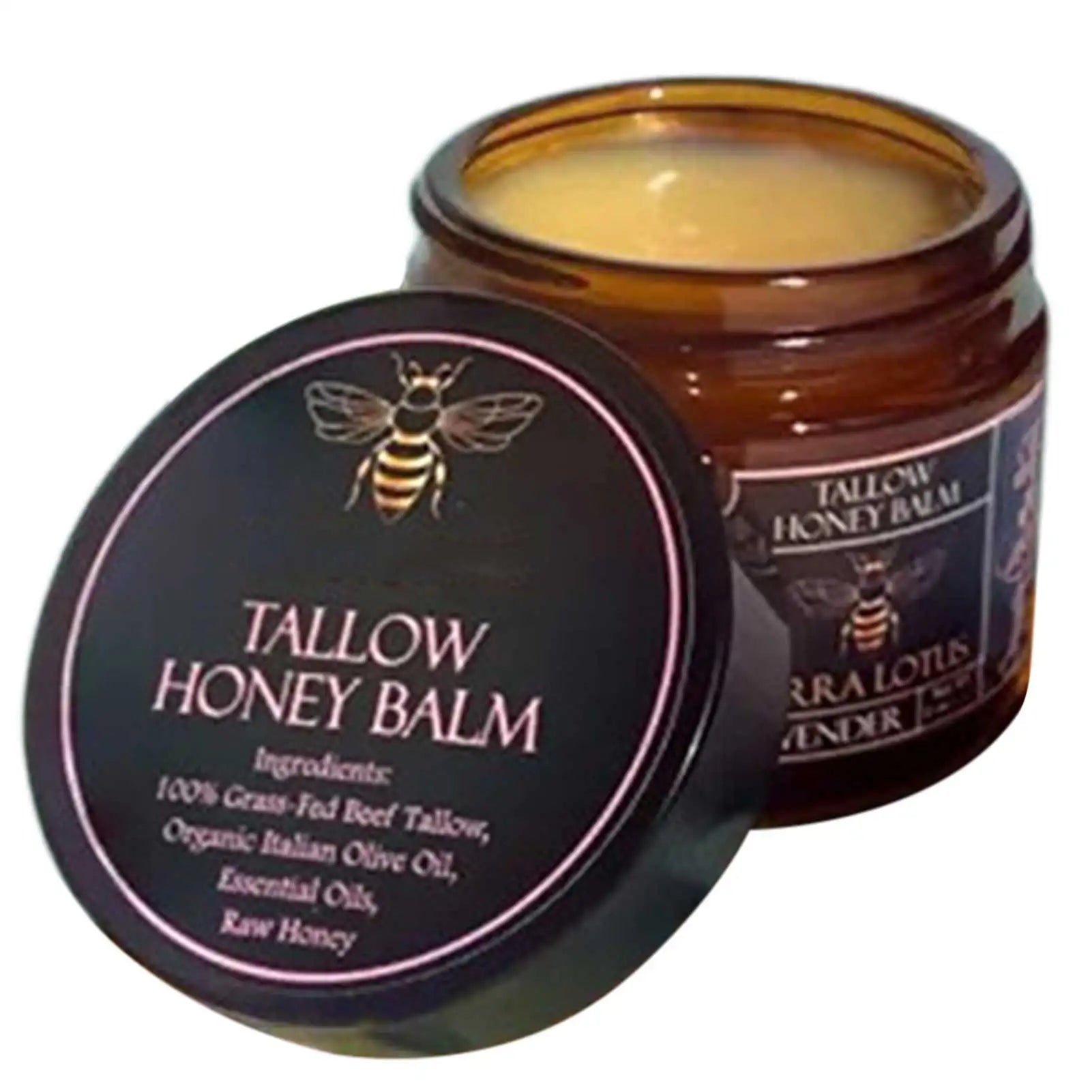 Grass-Fed Tallow & Honey Moisturizing Balm