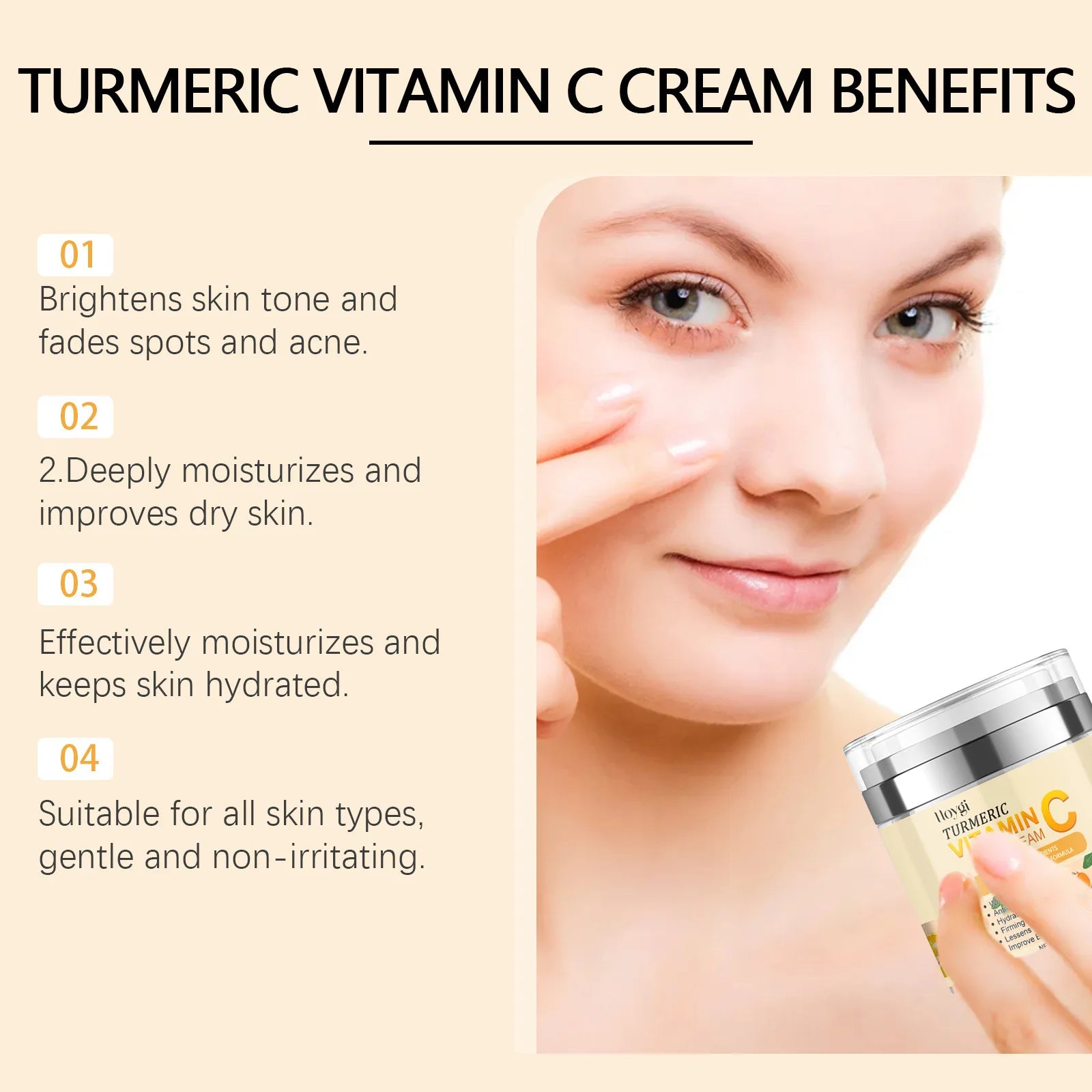 Turmeric Vitamin C Deep Cleansing Cream