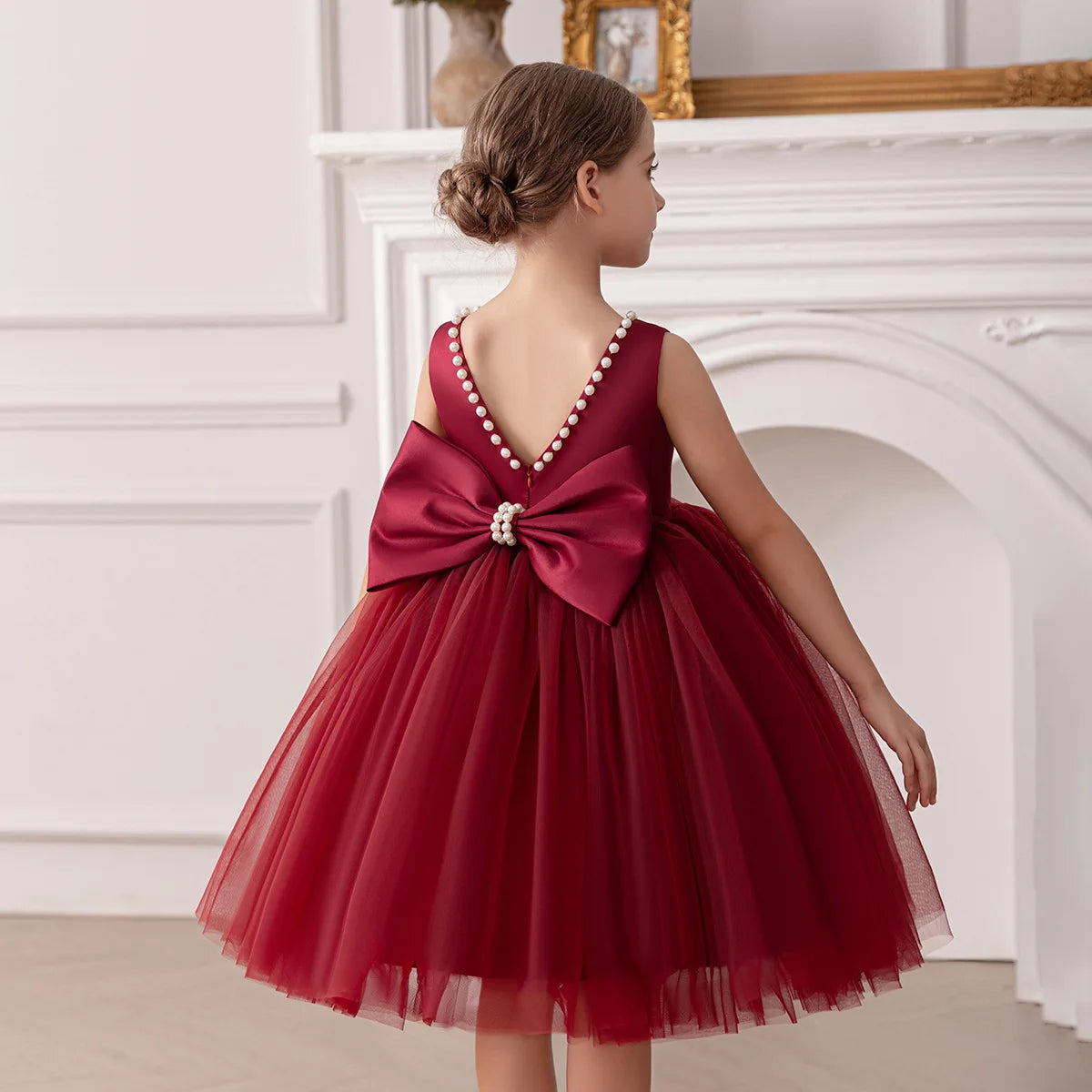 Girls' Princess Tulle Party Dress