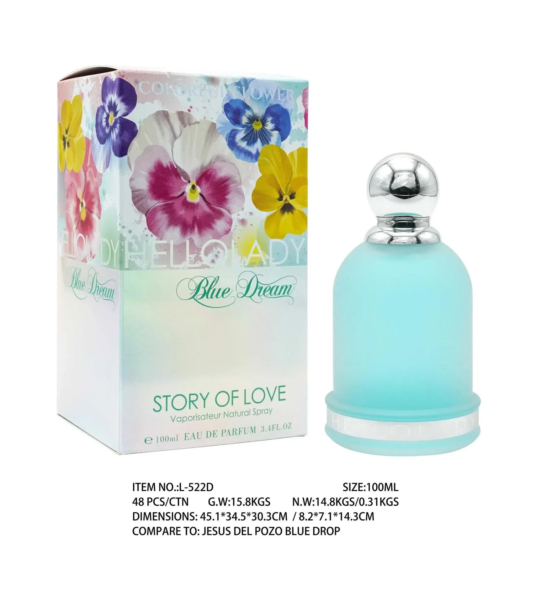 Luxury Women's Floral Eau de Parfum