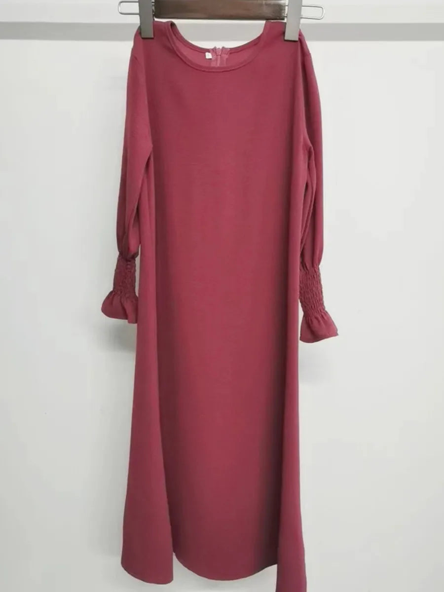 Girls' Ruffle Abaya Dress