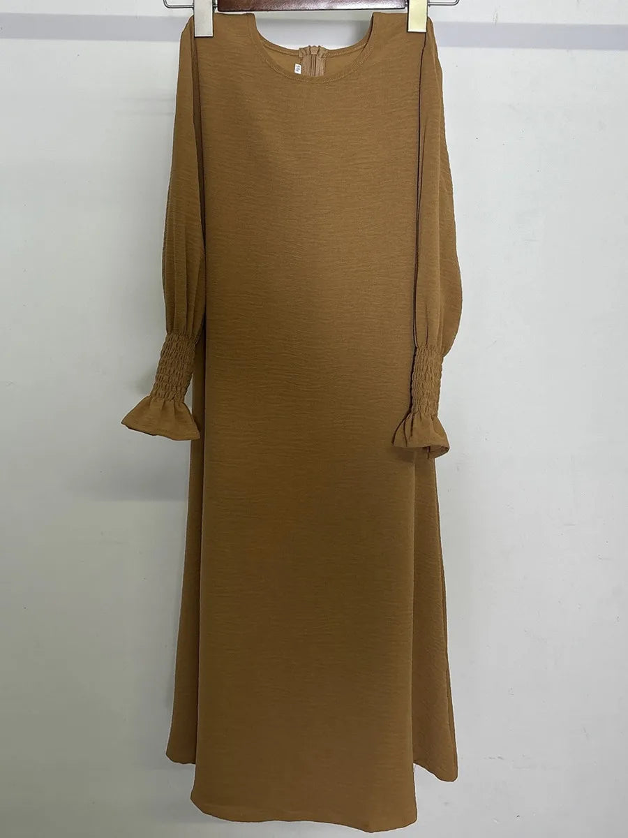 Girls' Ruffle Abaya Dress