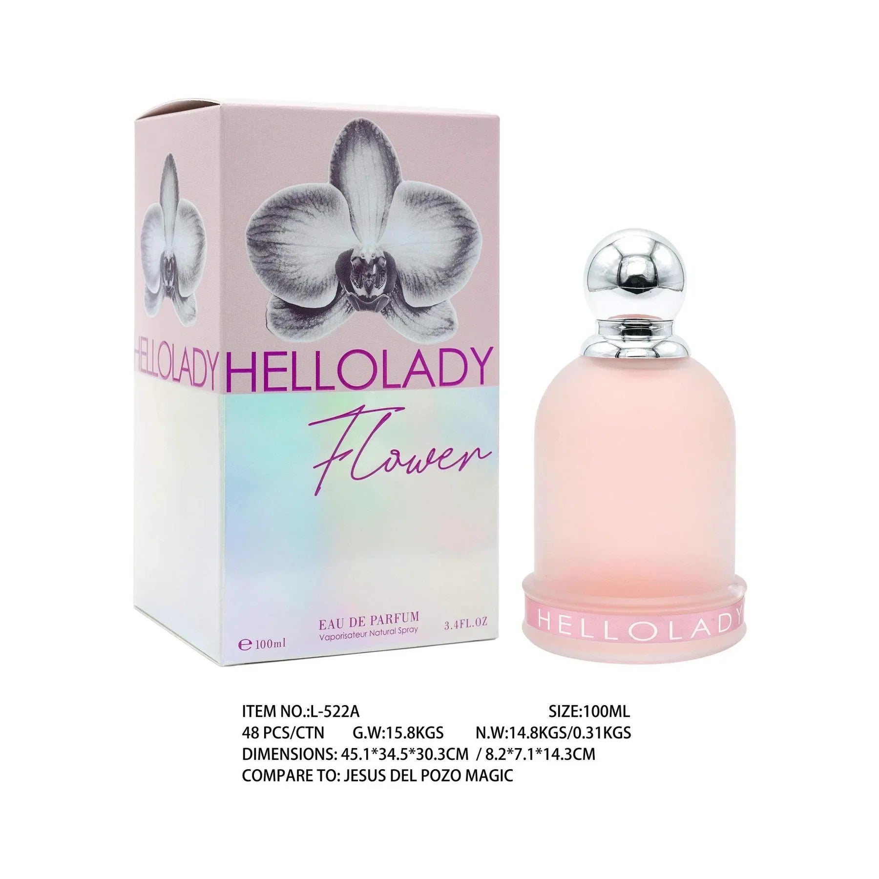 Luxury Women's Floral Eau de Parfum