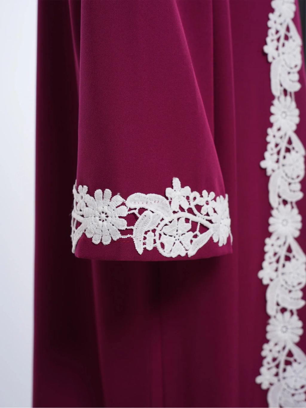 Girls' Embroidered Kaftan Dress