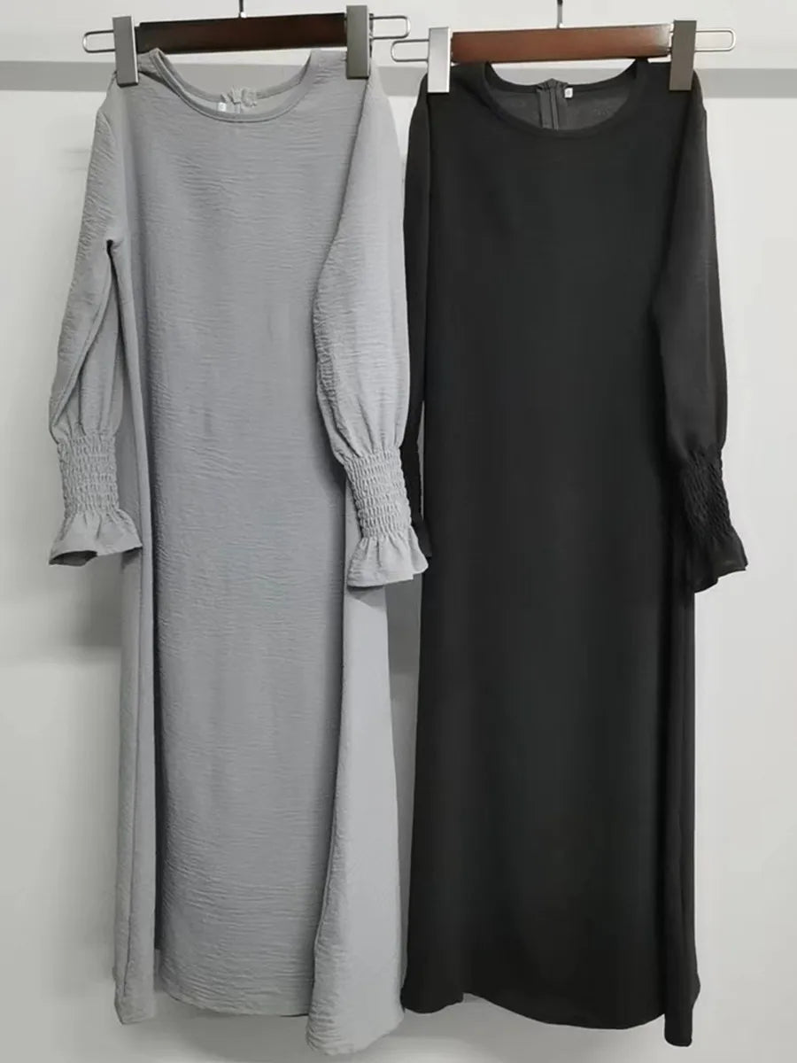 Girls' Ruffle Abaya Dress