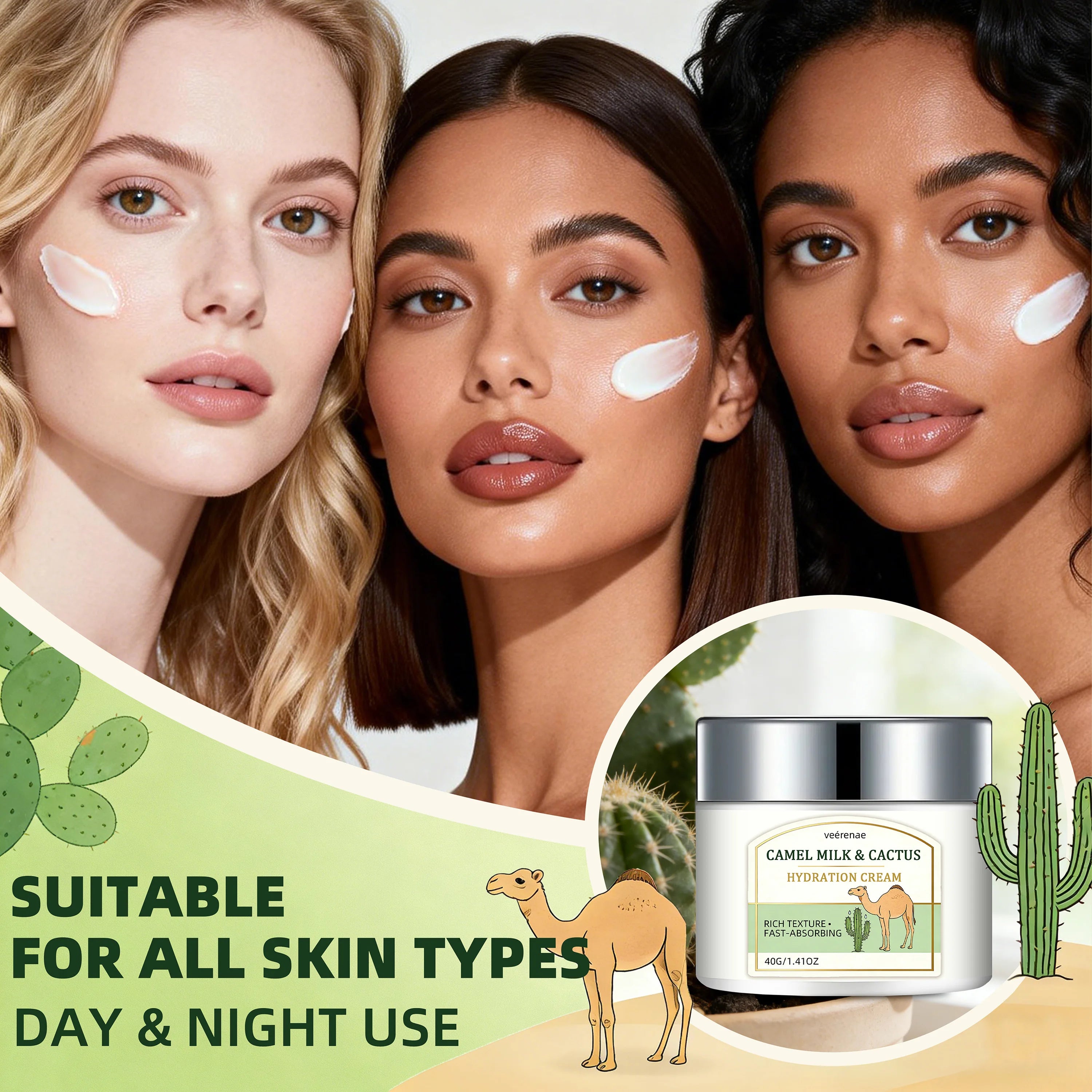 Camel Milk Cactus Hydration Face Cream
